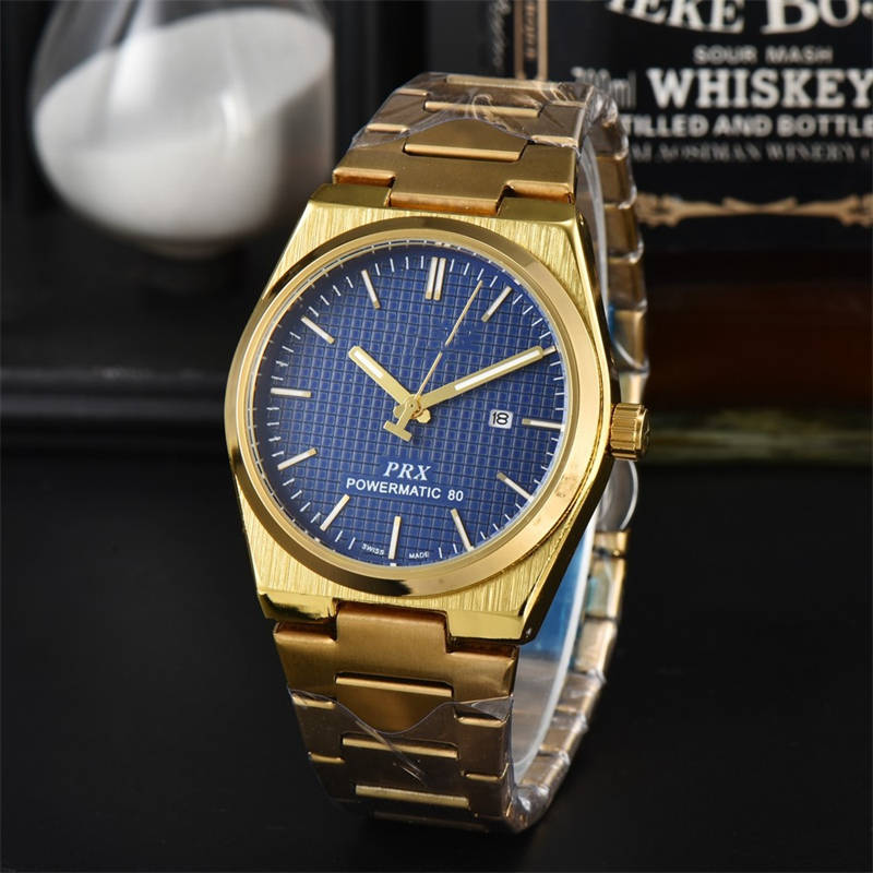 Tissot Three-Pin Men's Watch Steel Strap Watch Quartz Watch Hot Sale Fashion Calendar - Image 13