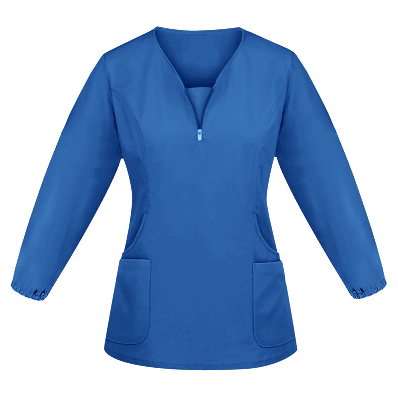 2024 Amazon Operating Room Autumn and Winter Hand Washing Suit Women's Long-Sleeved Overalls Nurse Surgeon Disposable Protective Coveralls Overalls - Image 16