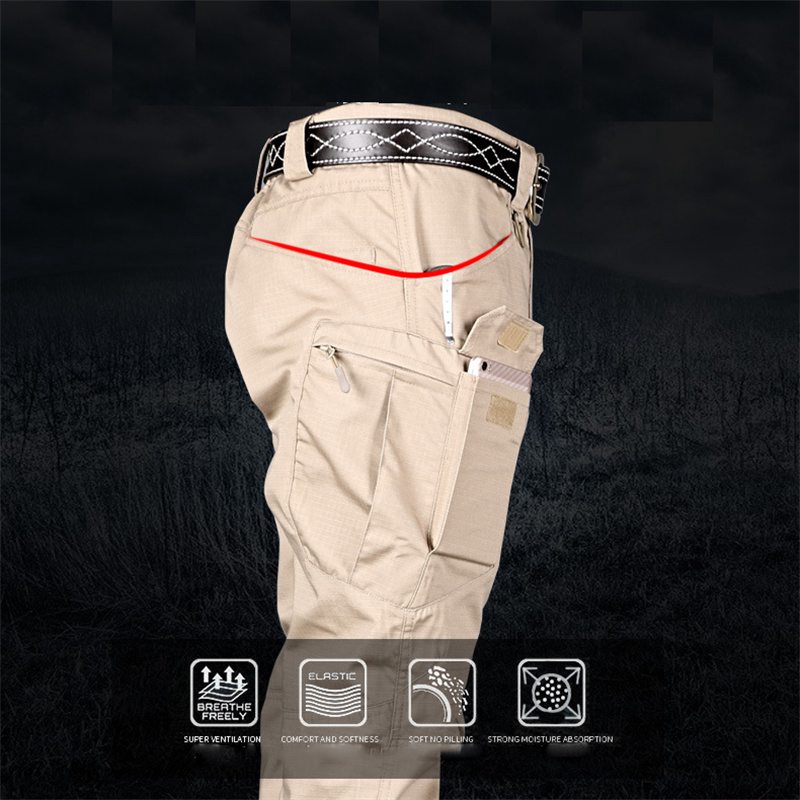 Ix7 Tactical Pants Men's Trousers Special Forces Camouflage Pants Outdoor Training Pants Autumn and Winter Climbing Pants Wear-Resistant Consul - Image 16