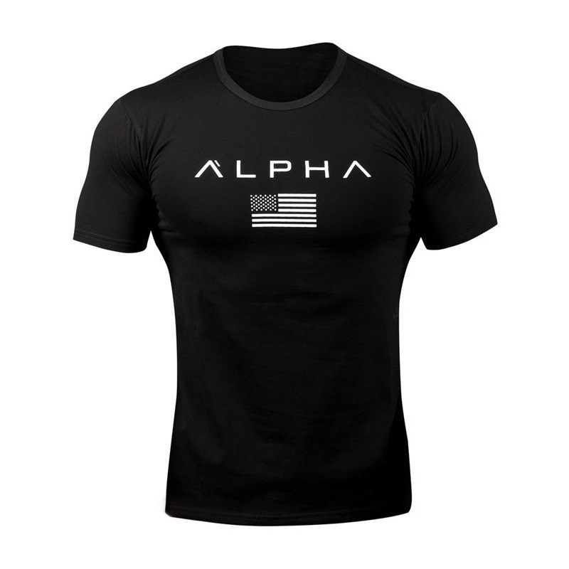 Muscle Doctor European and American Summer round Neck Casual Sports T-shirt Men's Short Sleeve Fitness Running Training Wear Factory Wholesale - Image 12