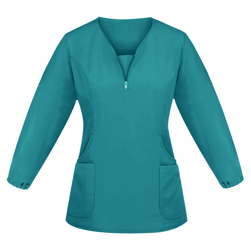 2024 Amazon Operating Room Autumn and Winter Hand Washing Suit Women's Long-Sleeved Overalls Nurse Surgeon Disposable Protective Coveralls Overalls - Image 18