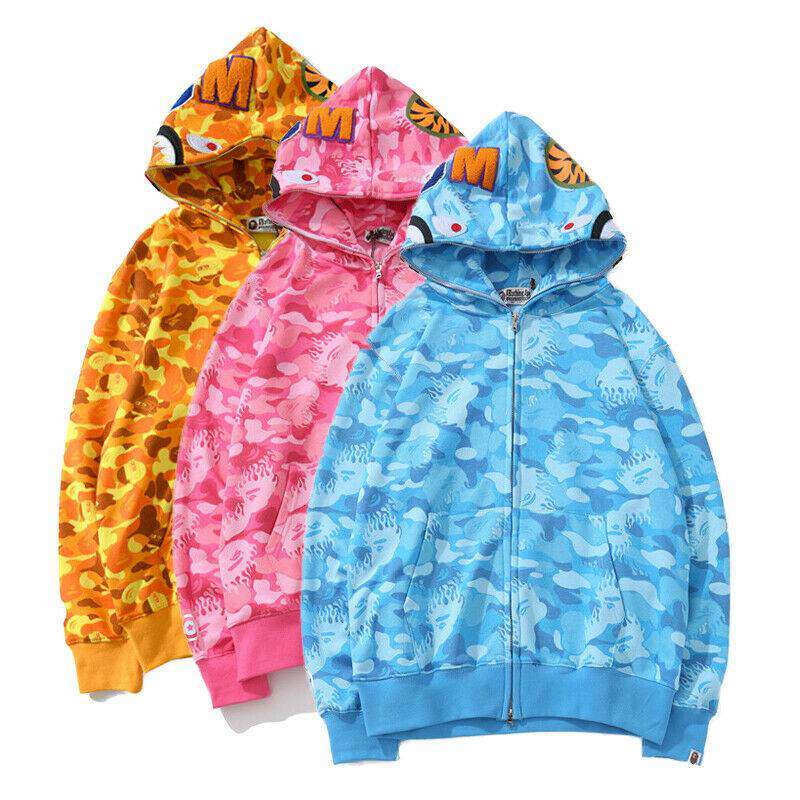 Hot Hoodie Cotton Splice Jacket Coats Camo Cool Sweatshirts 25th Annivers