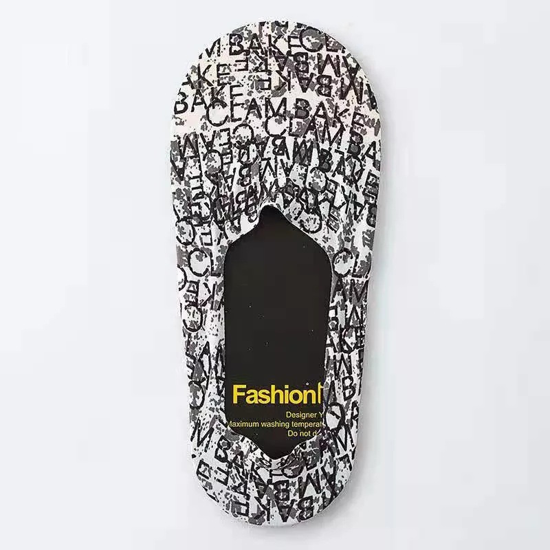 Socks Men's Boat Socks Summer Thin Ice Silk Socks Korean Style Low Top Invisible Socks Silicone Non-Slip Tight Ins Fashion - Image 19