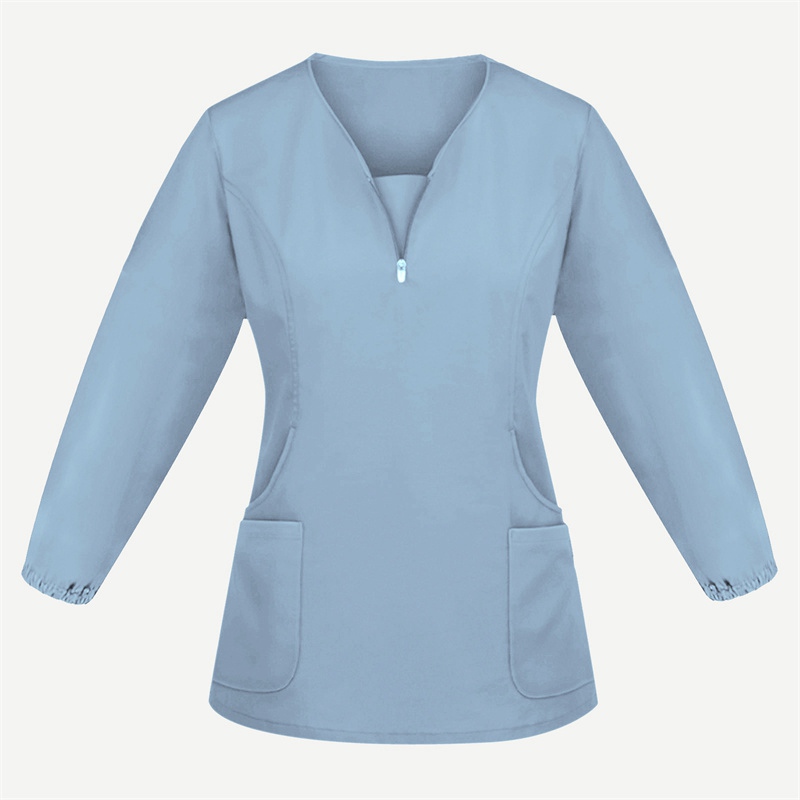 2024 Amazon Operating Room Autumn and Winter Hand Washing Suit Women's Long-Sleeved Overalls Nurse Surgeon Disposable Protective Coveralls Overalls - Image 20