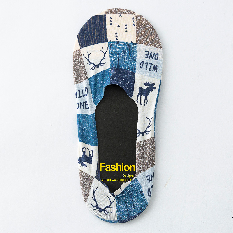 Socks Men's Boat Socks Summer Thin Ice Silk Socks Korean Style Low Top Invisible Socks Silicone Non-Slip Tight Ins Fashion - Image 20