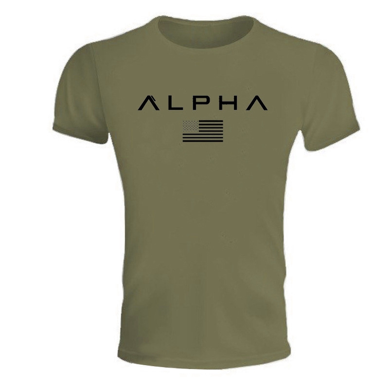 Muscle Doctor European and American Summer round Neck Casual Sports T-shirt Men's Short Sleeve Fitness Running Training Wear Factory Wholesale - Image 14