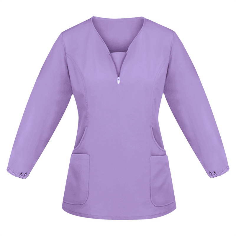 2024 Amazon Operating Room Autumn and Winter Hand Washing Suit Women's Long-Sleeved Overalls Nurse Surgeon Disposable Protective Coveralls Overalls - Image 22