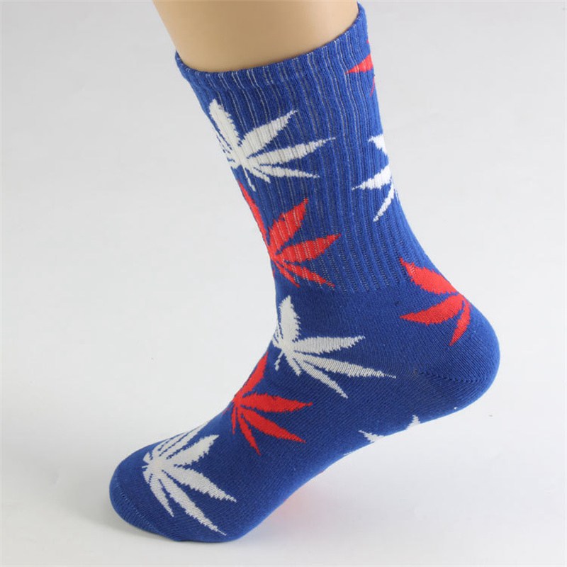 INS Internet Celebrity Mid-Calf Leaf Socks Men and Women Street Sports Skateboard Maple Leaf-Shaped Socks Cotton Stockings Female Trendy Socks Manufacturer - Image 22