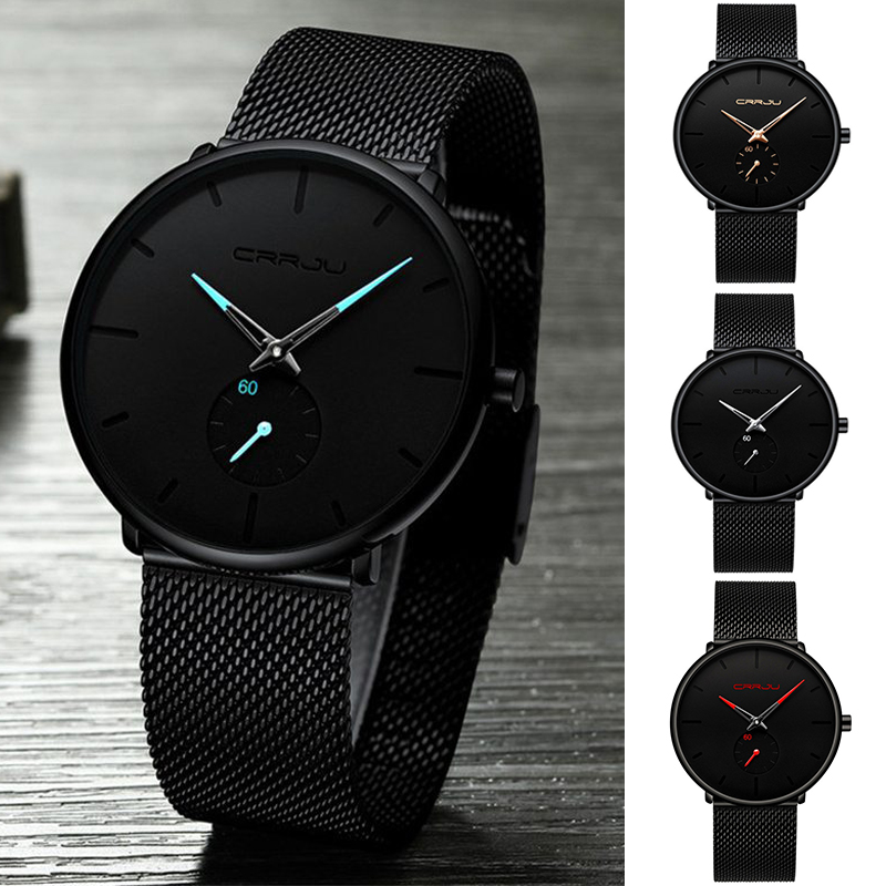 ZZ??30m waterproof??Men Quartz Sport Ultra-Thin Stainless Steel Watch watches Mens - Image 13