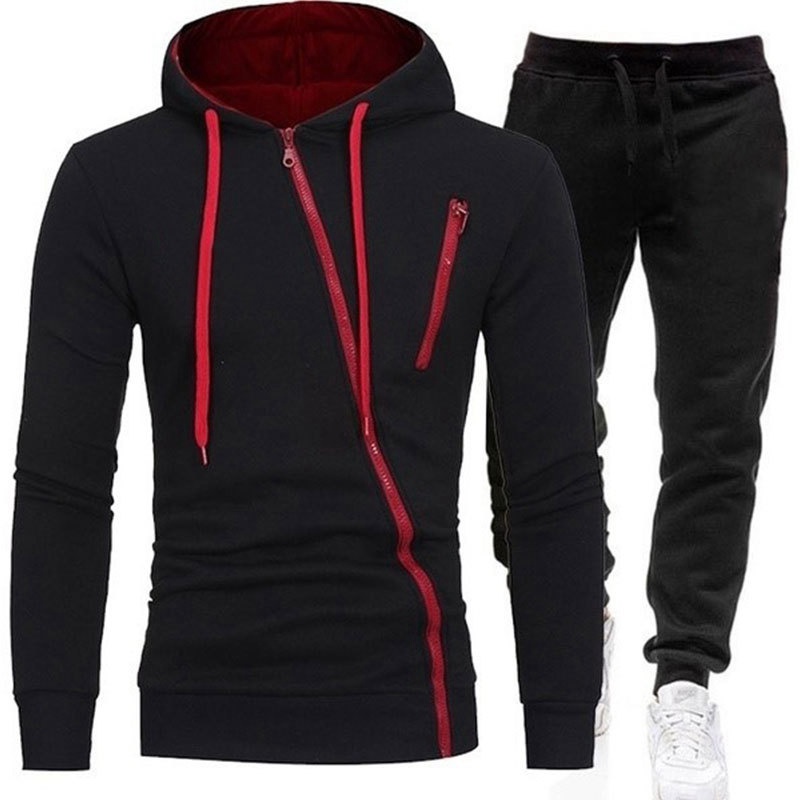 New Men's Outdoor Sweater Sports Casual Zipper Suit (4) - Image 3
