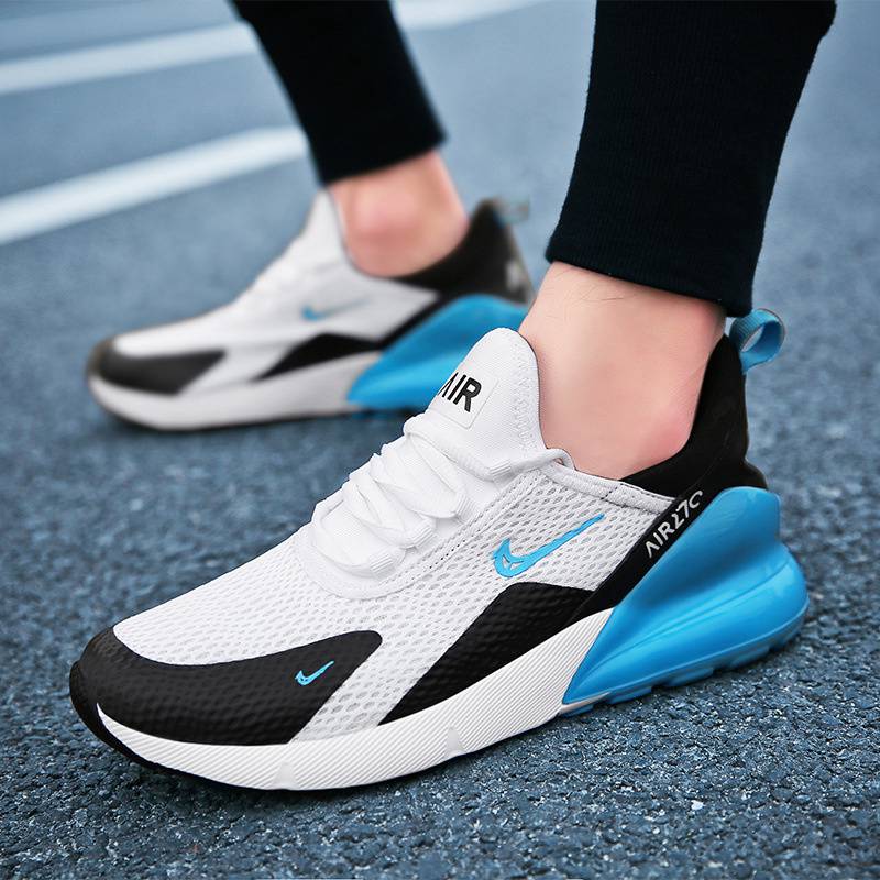 Shock-Absorbing Men's Shoes Summer Mesh Sneakers Men's Height Increasing Insole Casual Trendy Shoes Breathable Air Cushion Running Shoes - Image 3