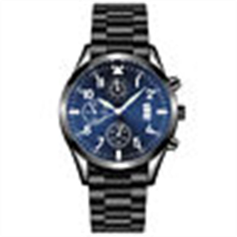 ZZ Luminous Calendar Metal Strap Men's Analog Quartz Formal Casual Wrist Watch Gift - Image 8
