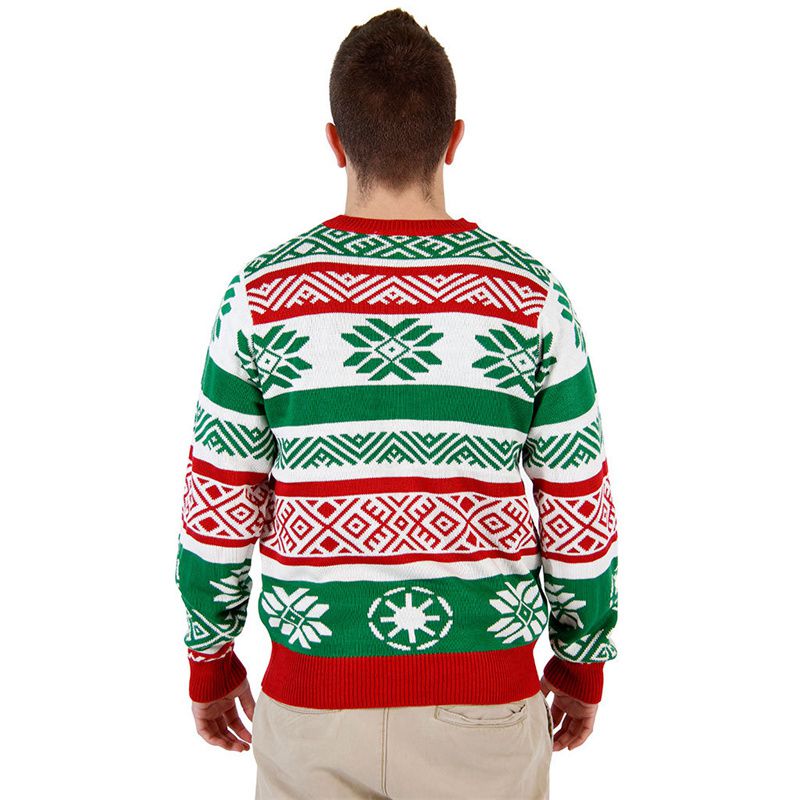 2024 Foreign Trade EBay New Fall Men's Clothing Santa Claus Printed Christmas Clothes Women's Pullover Sweater Couple Wear - Image 3