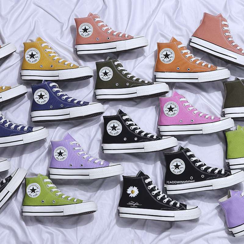 Converse All Star High Tops WOMENS & MENS Chuck Taylor OX Canvas Trainers Shoes