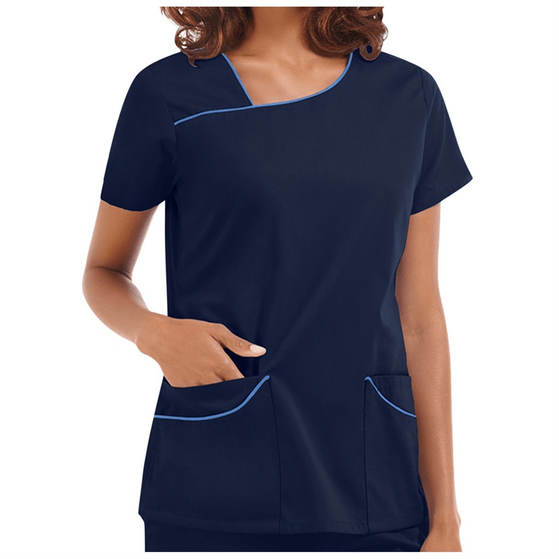 Amazon Operating Room Short Sleeve Hand Washing Suit Female Skin Management Nurses' Uniform Surgeon Disposable Protective Coveralls Work Clothes Female - Image 25