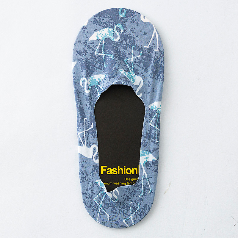 Socks Men's Boat Socks Summer Thin Ice Silk Socks Korean Style Low Top Invisible Socks Silicone Non-Slip Tight Ins Fashion - Image 28
