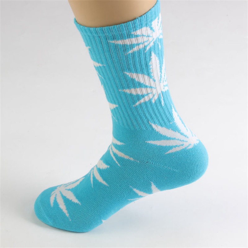 INS Internet Celebrity Mid-Calf Leaf Socks Men and Women Street Sports Skateboard Maple Leaf-Shaped Socks Cotton Stockings Female Trendy Socks Manufacturer - Image 30