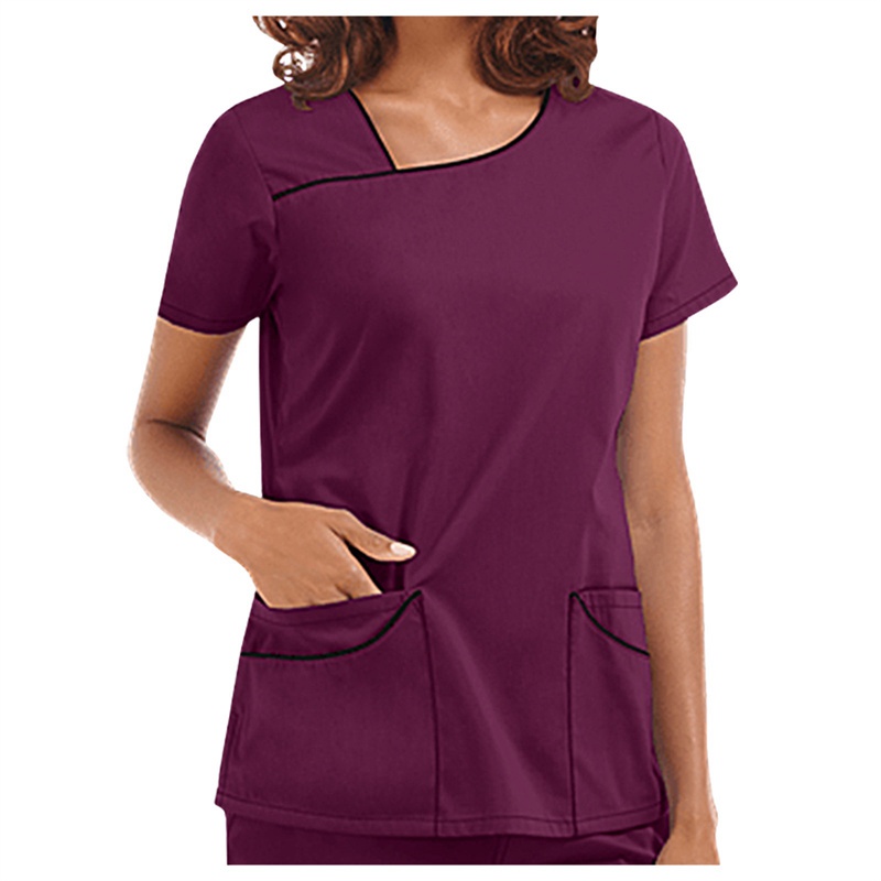 Amazon Operating Room Short Sleeve Hand Washing Suit Female Skin Management Nurses' Uniform Surgeon Disposable Protective Coveralls Work Clothes Female - Image 29