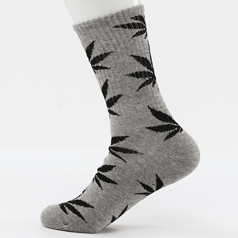 INS Internet Celebrity Mid-Calf Leaf Socks Men and Women Street Sports Skateboard Maple Leaf-Shaped Socks Cotton Stockings Female Trendy Socks Manufacturer - Image 32