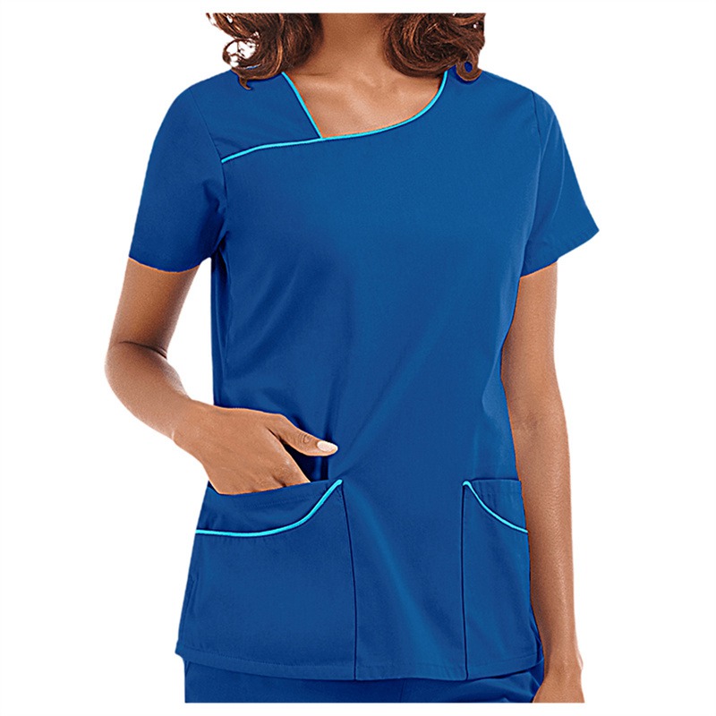 Amazon Operating Room Short Sleeve Hand Washing Suit Female Skin Management Nurses' Uniform Surgeon Disposable Protective Coveralls Work Clothes Female - Image 30