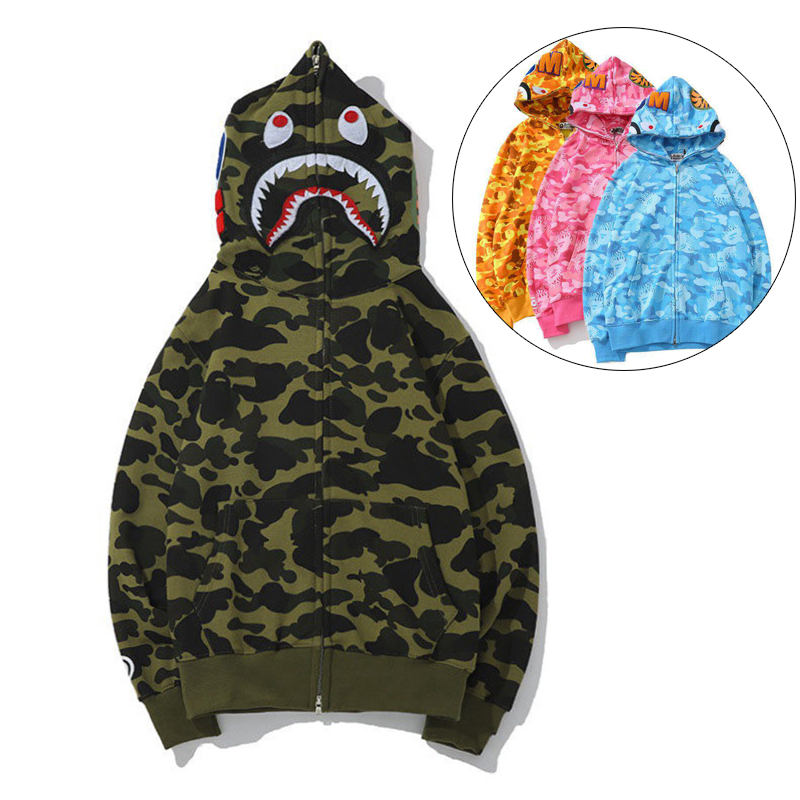 Hot Hoodie Cotton Splice Jacket Coats Camo Cool Sweatshirts 25th Annivers - Image 26