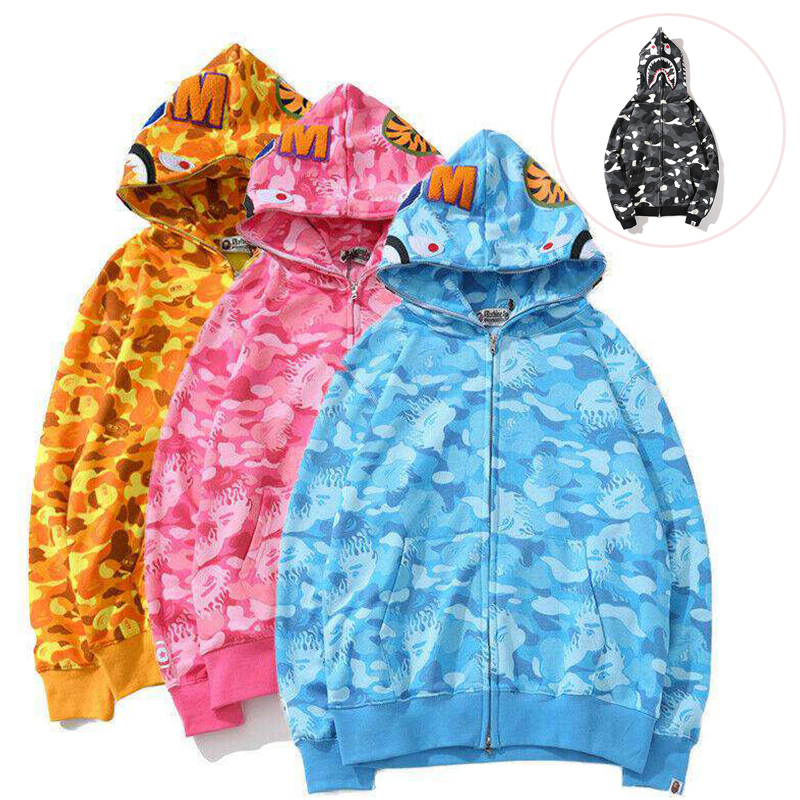 Hot Hoodie Cotton Splice Jacket Coats Camo Cool Sweatshirts 25th Annivers - Image 31