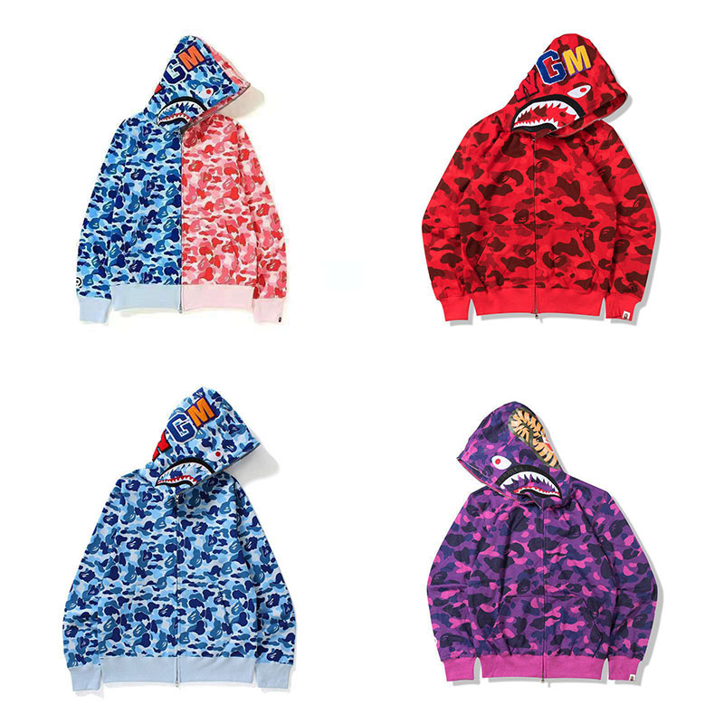 Hot Hoodie Cotton Splice Jacket Coats Camo Cool Sweatshirts 25th Annivers - Image 32