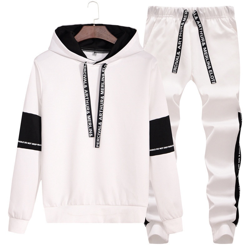 Spring Leisure Suit Men's Fashion Brand Sports Spring and Autumn Thin Set Clothes Sweater Trendy Handsome Korean Coat Men - Image 7
