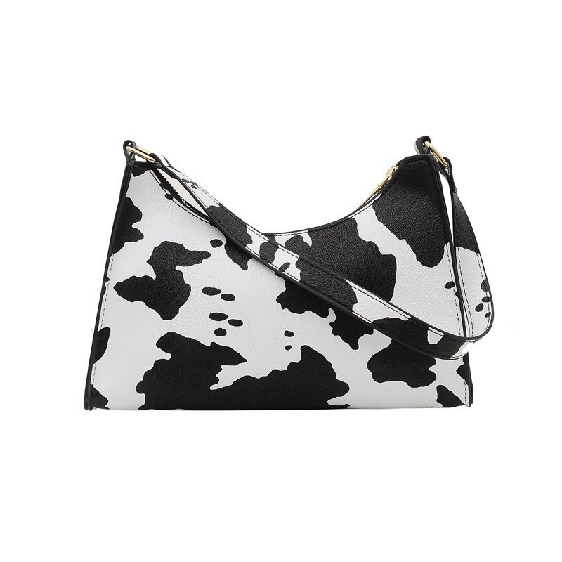 Fashion Zebra Print Women Luxury Handbag PU Leather Simple Underarm Shoulder Bags Female Daily Design Totes Purse Pouch - Image 6