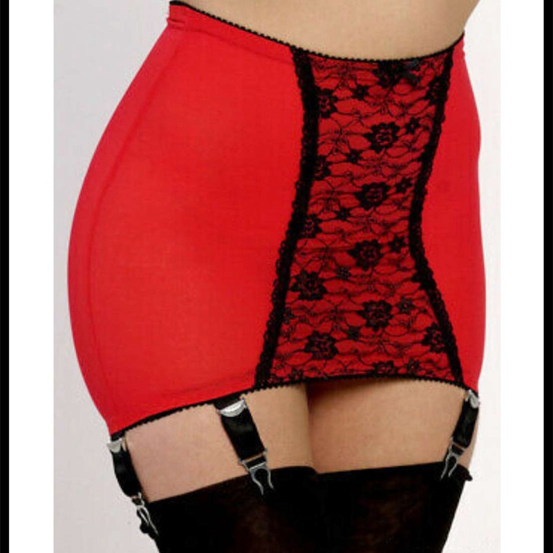 European and American 6-Button High Waist Waist Seal Adjustable Sexy Multi-Size Sexy Garter Lace Factory Direct Sales - Image 4