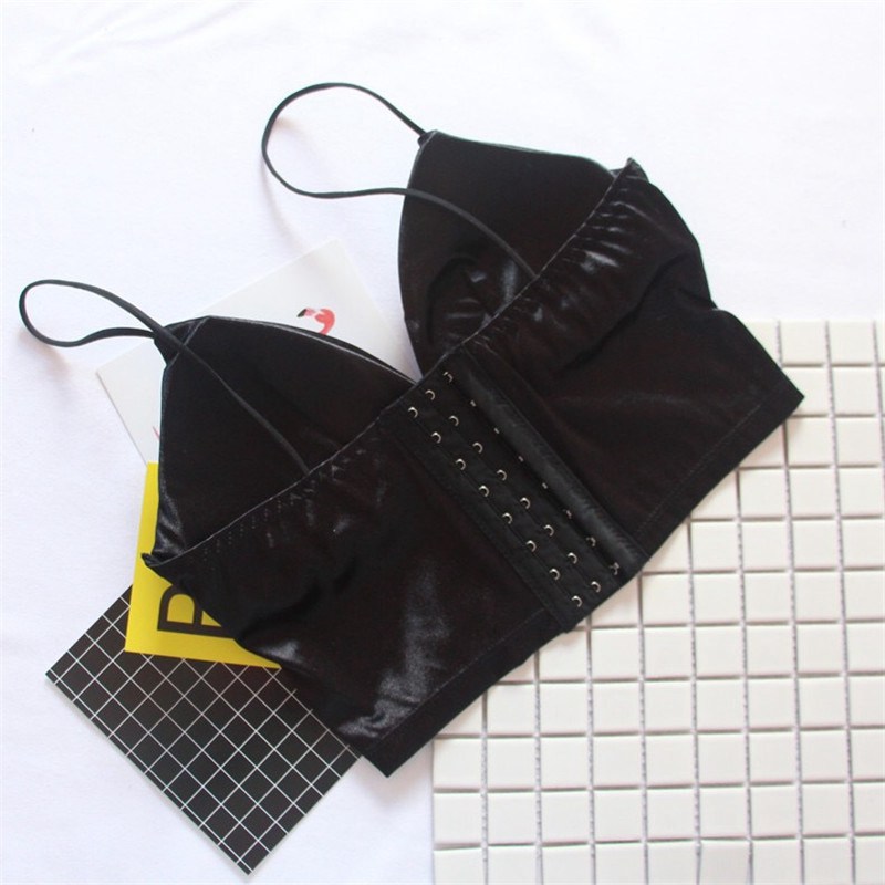Sexy Satin Bikini Long Open Navel Back 8 Buttons Underwear Sling Breast Wrapping - Image 9