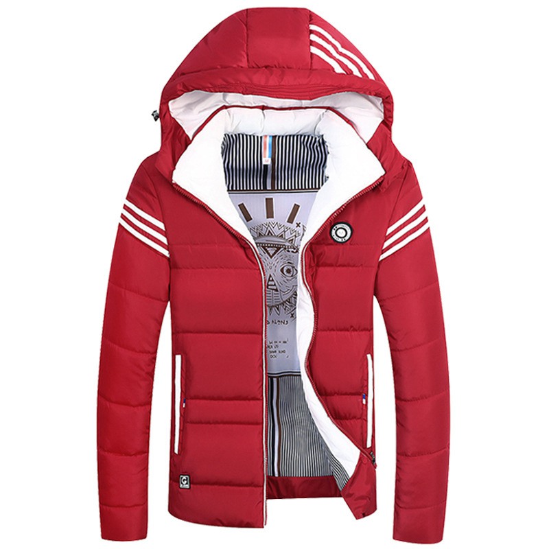 Factory Direct Supply Cross-Border Men's Clothing Winter Men's Cotton-Quilted Coat Thickened Short Cotton Coat Male Youth Thermal Cotton Coat Jacket Male - Image 4