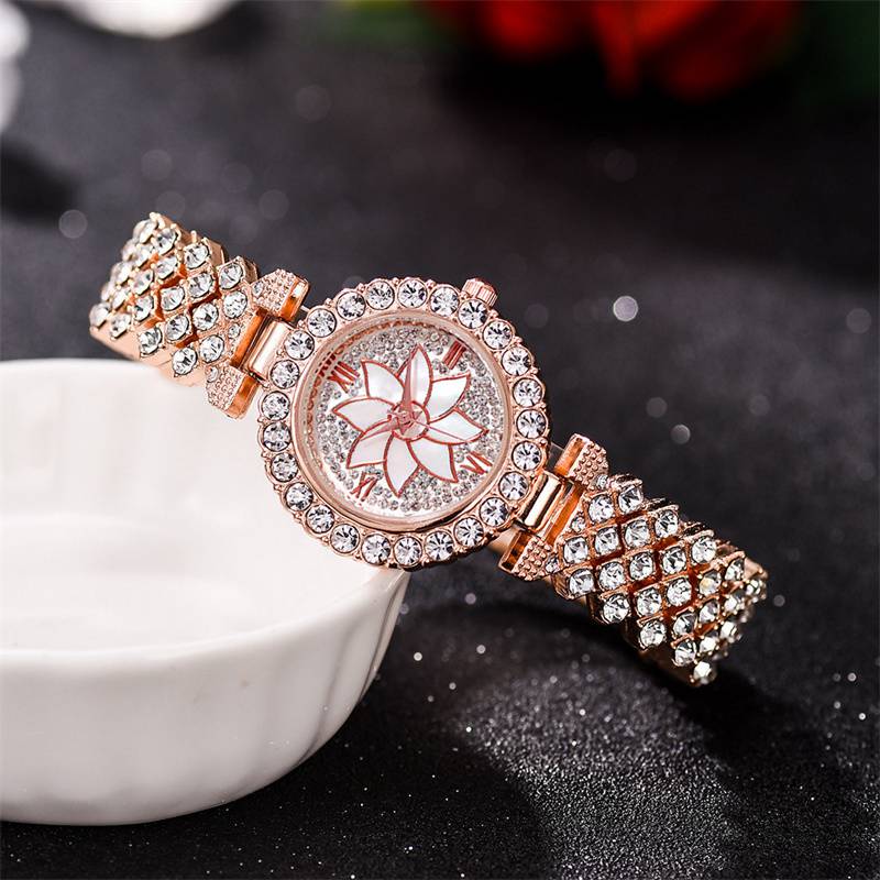 ZZ Watch & Bracelet Sets Ladies Women Analogue Wrist Watch Stainless Steel Gift/Box - Image 5