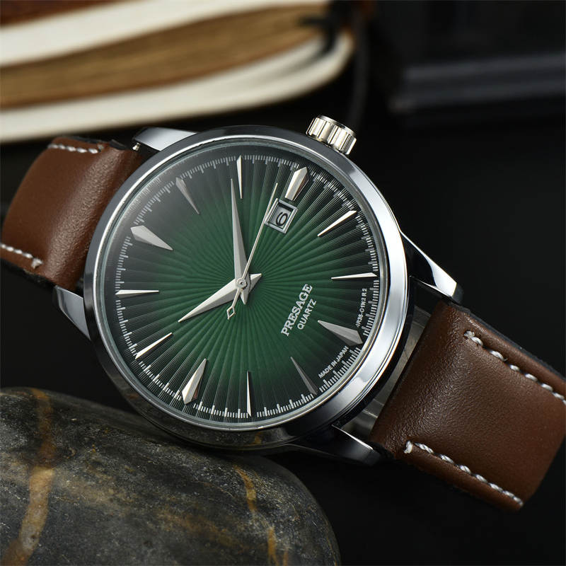 Seiko Men's Business Casual Stainless Steel Six-Pin Calendar Men's Quartz Watch Hot Sale Watch - Image 5