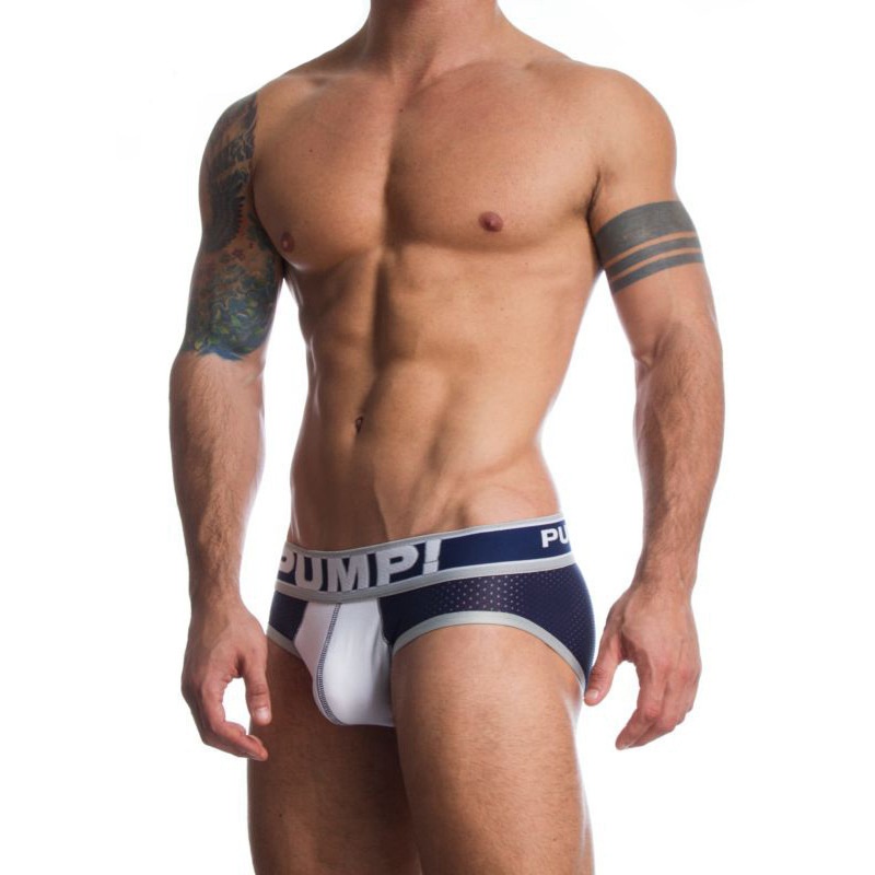 Foreign Trade Popular Style AliExpress Wish Fashion Brand Underwear Pure Cotton Men Pump! Briefs with Packing Bag - Image 6