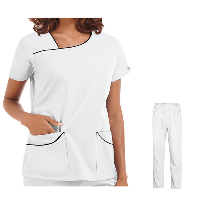 Amazon Operating Room Short Sleeve Hand Washing Suit Female Skin Management Nurses' Uniform Surgeon Disposable Protective Coveralls Work Clothes Female - Image 32