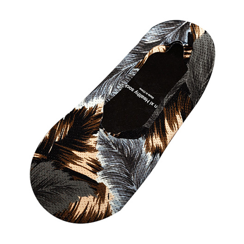 Socks Men's Boat Socks Summer Thin Ice Silk Socks Korean Style Low Top Invisible Socks Silicone Non-Slip Tight Ins Fashion - Image 35