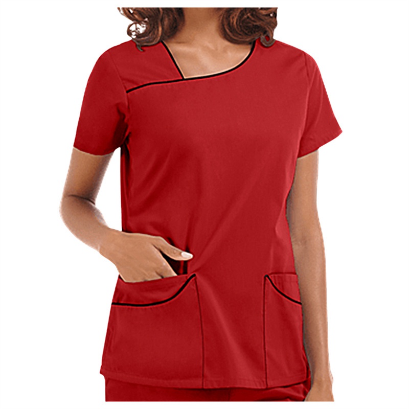 Amazon Operating Room Short Sleeve Hand Washing Suit Female Skin Management Nurses' Uniform Surgeon Disposable Protective Coveralls Work Clothes Female - Image 35
