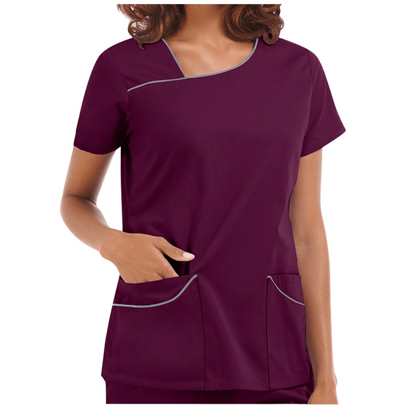 Amazon Operating Room Short Sleeve Hand Washing Suit Female Skin Management Nurses' Uniform Surgeon Disposable Protective Coveralls Work Clothes Female - Image 37