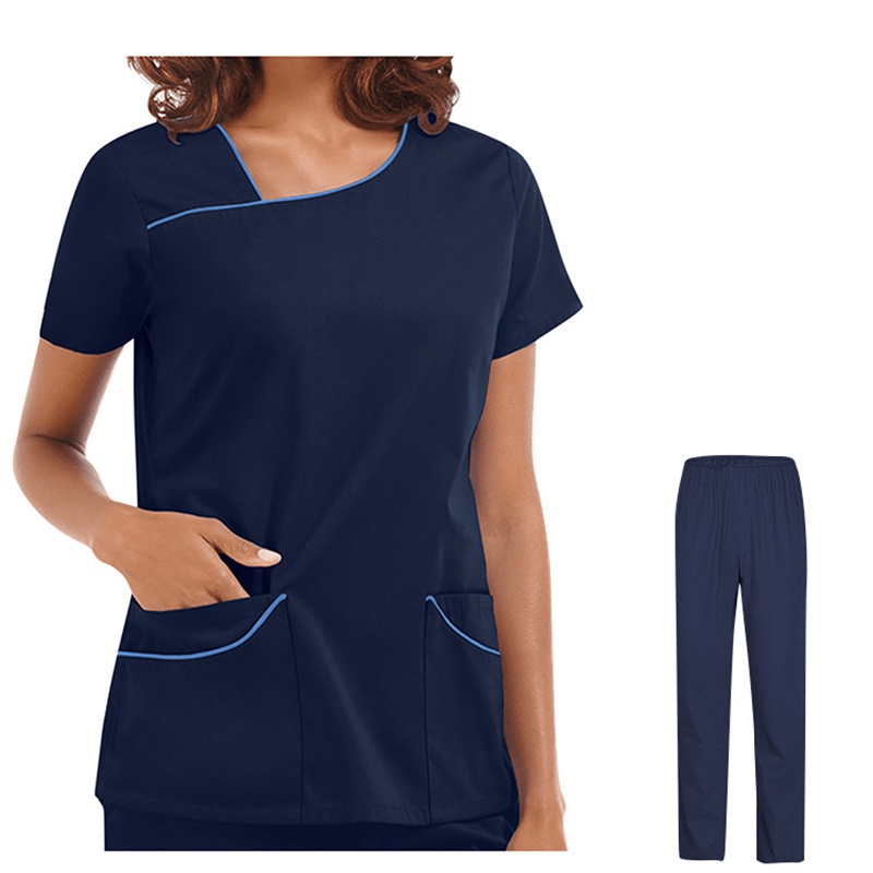 Amazon Operating Room Short Sleeve Hand Washing Suit Female Skin Management Nurses' Uniform Surgeon Disposable Protective Coveralls Work Clothes Female - Image 41