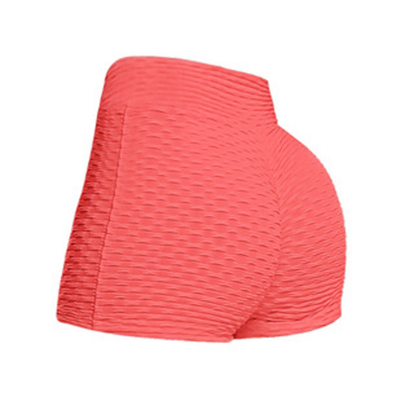 European and American Ins Amazon plus Size Peach Hip Bubble Fitness Sports Hip Raise Skinny Yoga Shorts - Image 6