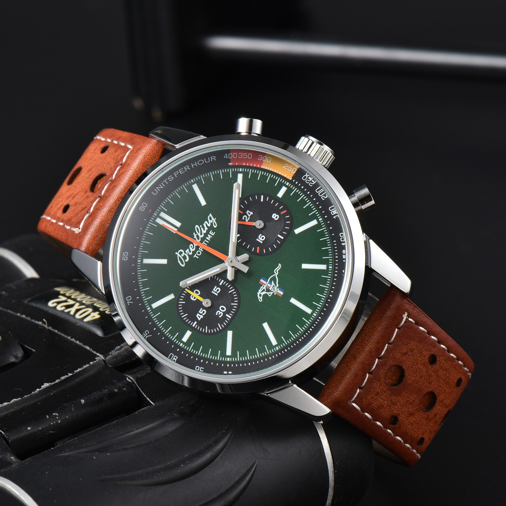Breitling Top Time B01 Shelby Cobra Ford Mustang Thunderbird Chevrolet Corvette Watch B Top Time - Image 8