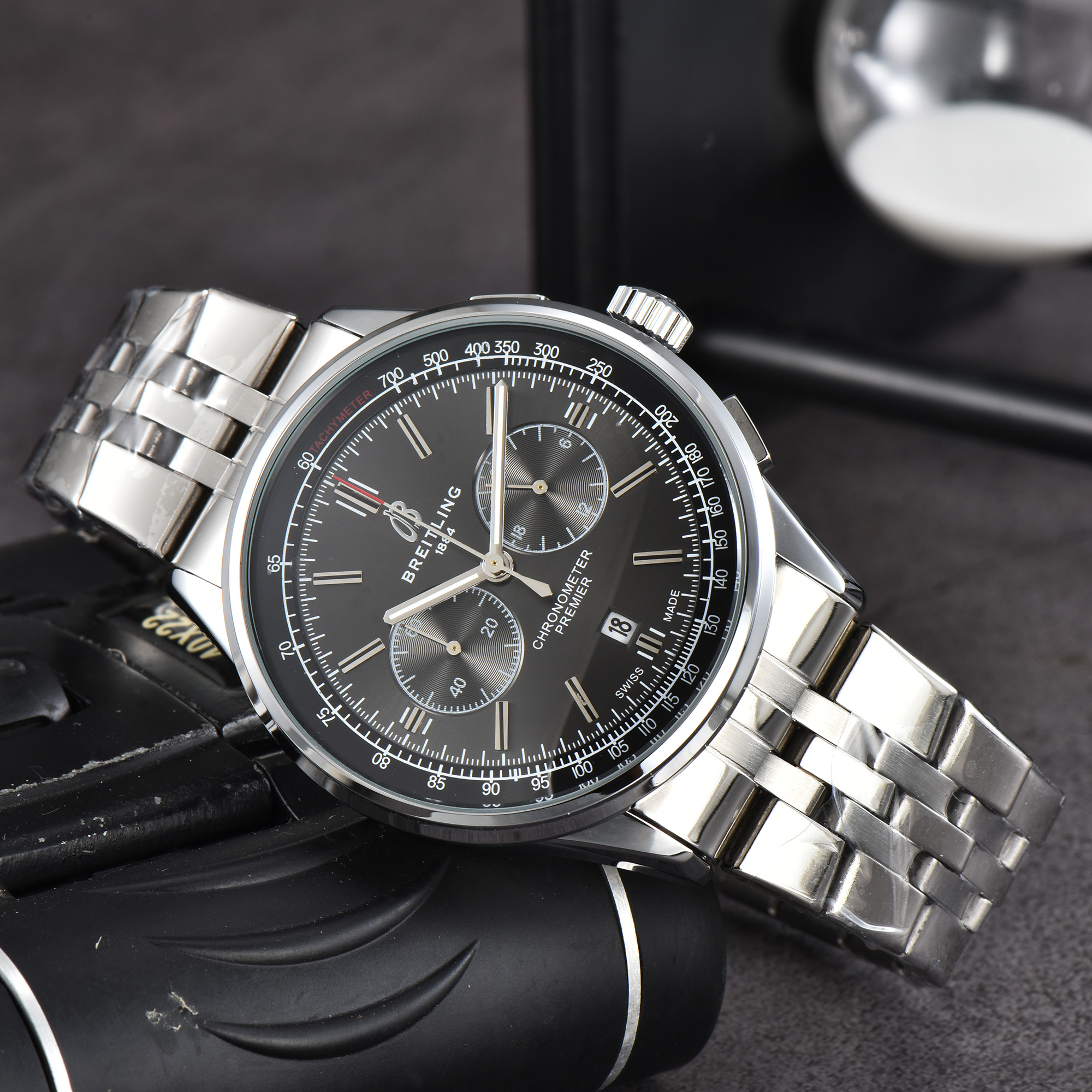 Breitling Premier B01 Chronograph 42 Men's Five Pin Multi Function Watch B Premier - Image 12