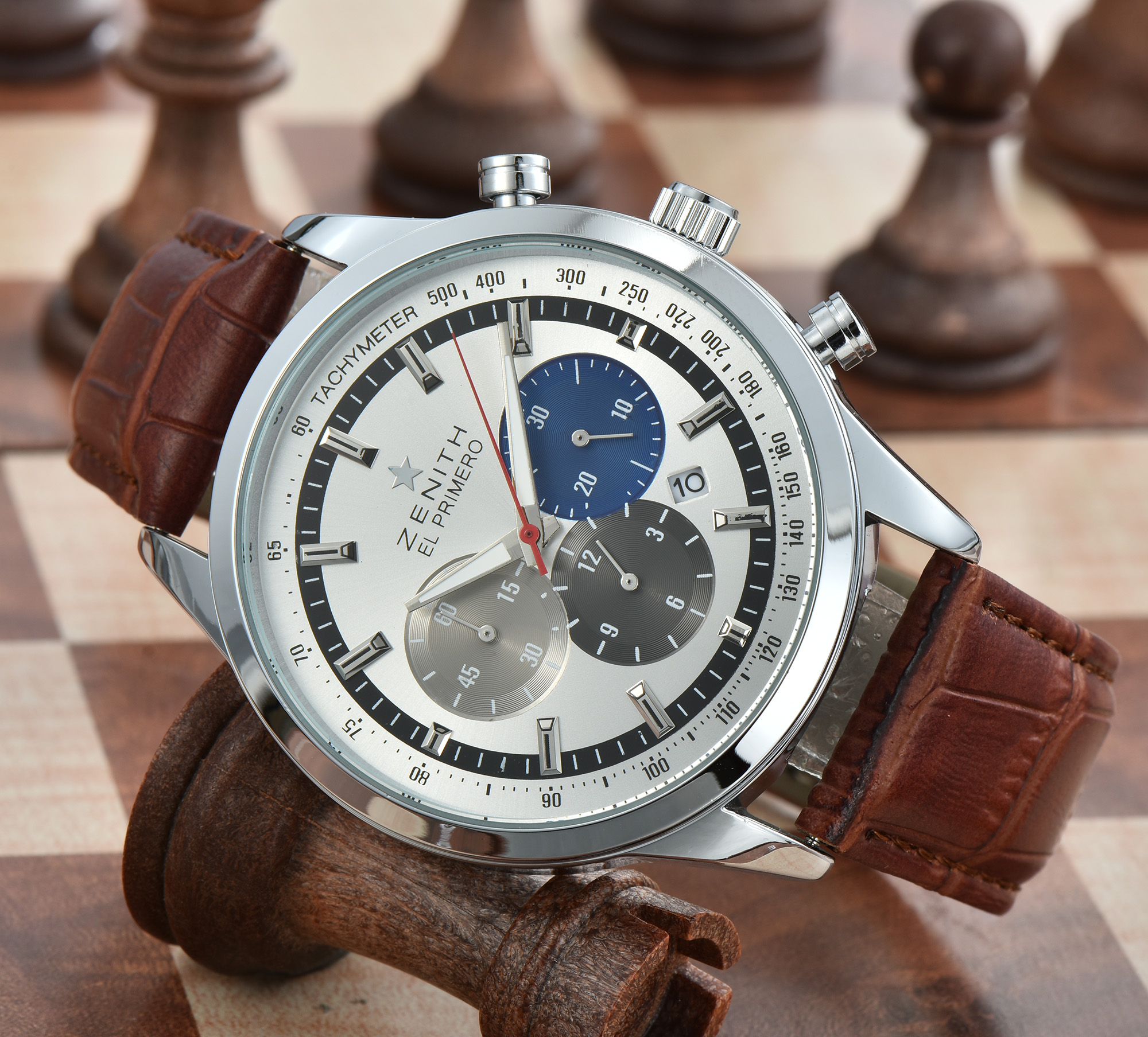 Zenith Chronomaster EL Primero Men's Large Dial Waterproof Quartz Watch Z Chronomaster - Image 7