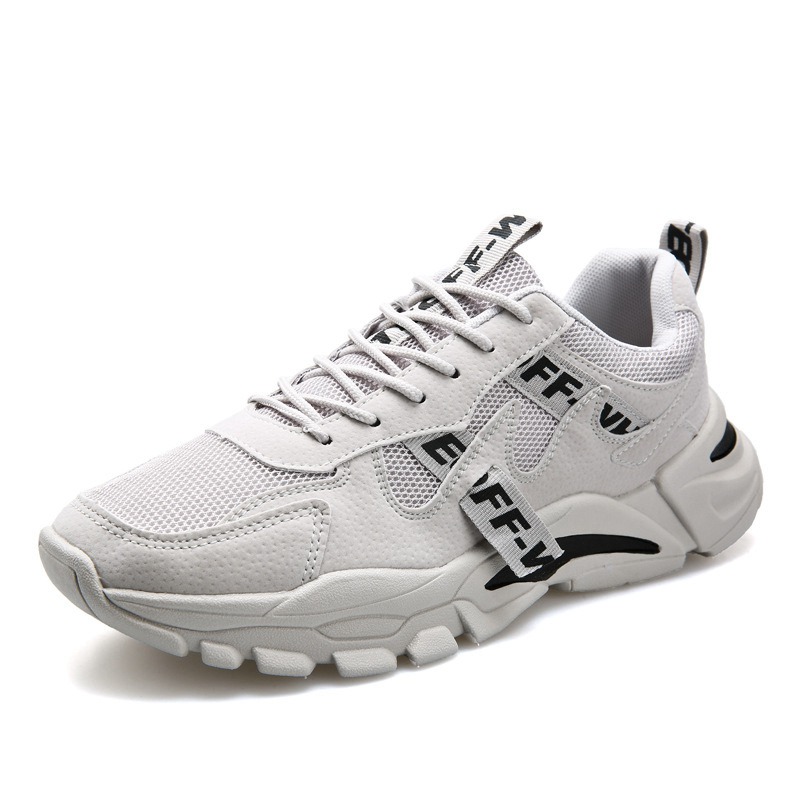 Men's Shoes Spring 2024 New Trendy Sports Casual Borad Shoes Versatile Summer Breathable Mesh Running Daddy Tide Shoes - Image 6