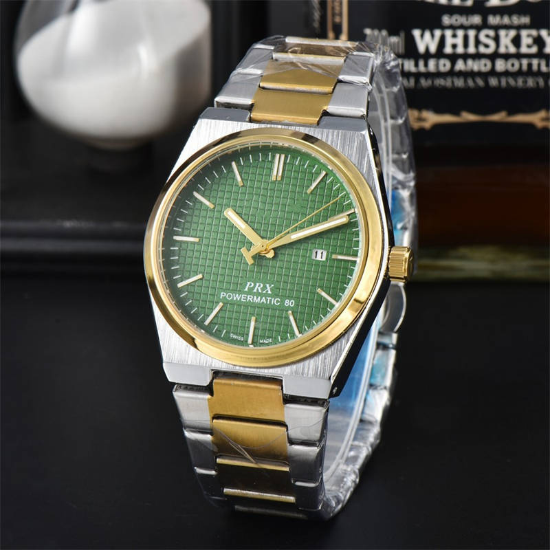 Tissot Three-Pin Men's Watch Steel Strap Watch Quartz Watch Hot Sale Fashion Calendar - Image 18