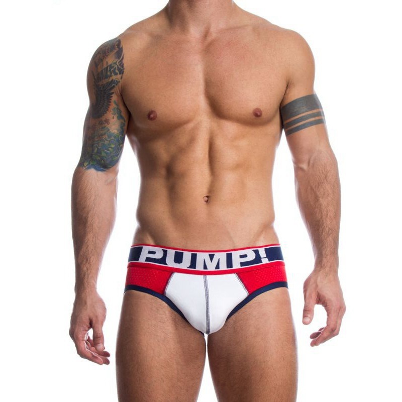 Foreign Trade Popular Style AliExpress Wish Fashion Brand Underwear Pure Cotton Men Pump! Briefs with Packing Bag - Image 5