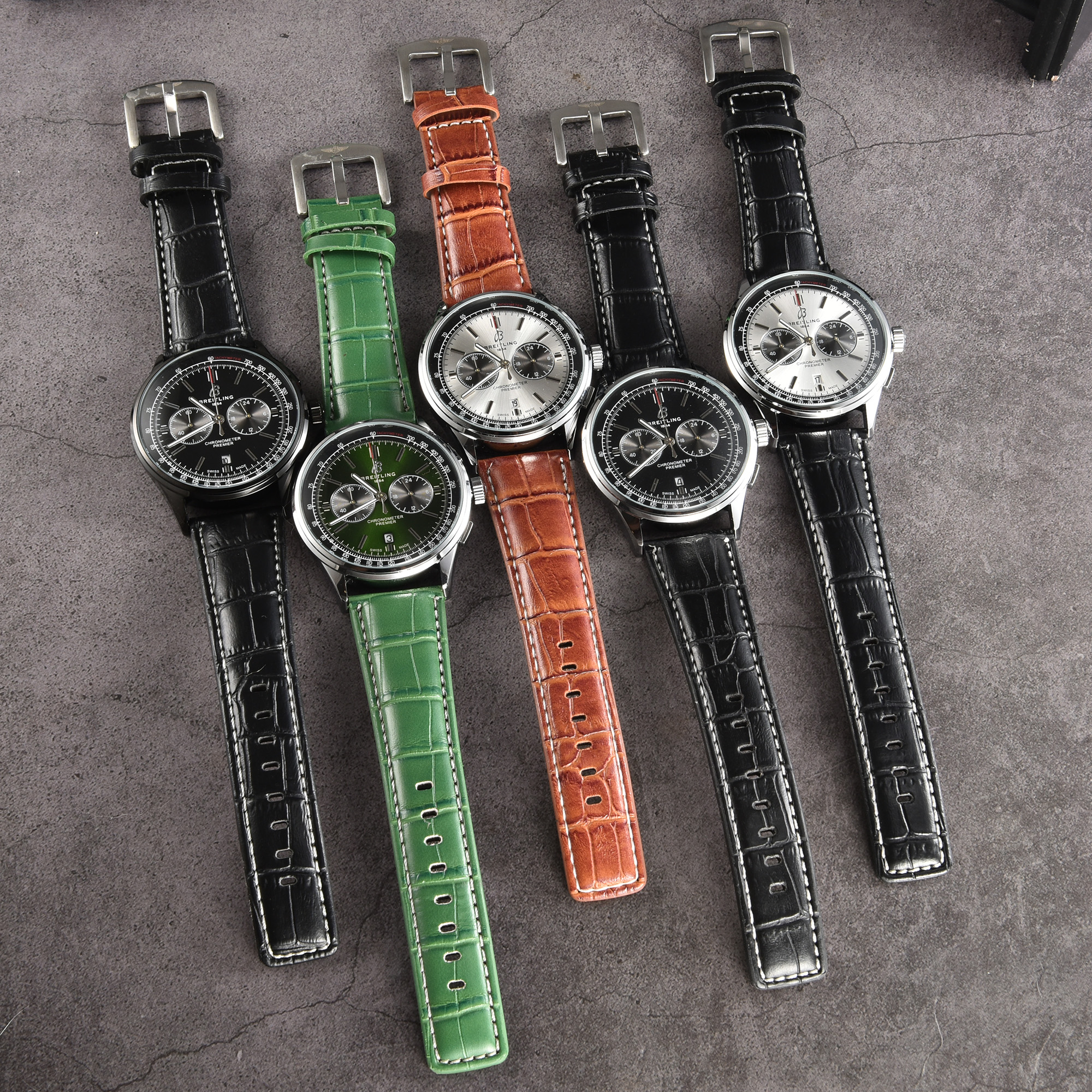 Breitling Premier B01 Chronograph 42 Men's Five Pin Multi Function Watch B Premier - Image 11