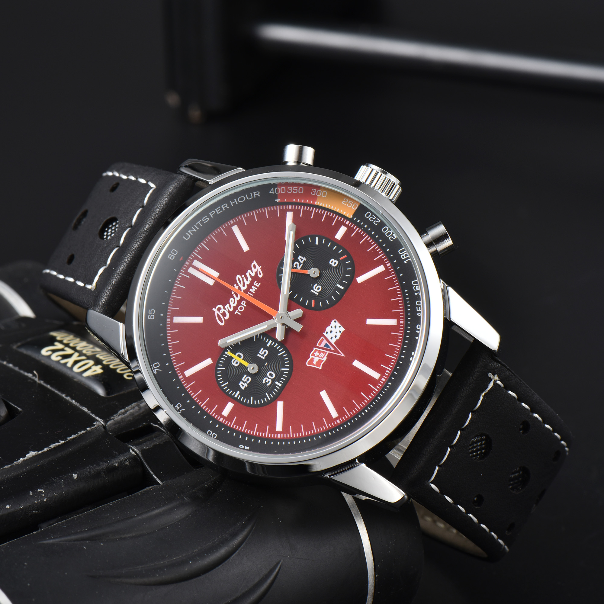 Breitling Top Time B01 Shelby Cobra Ford Mustang Thunderbird Chevrolet Corvette Watch B Top Time - Image 7
