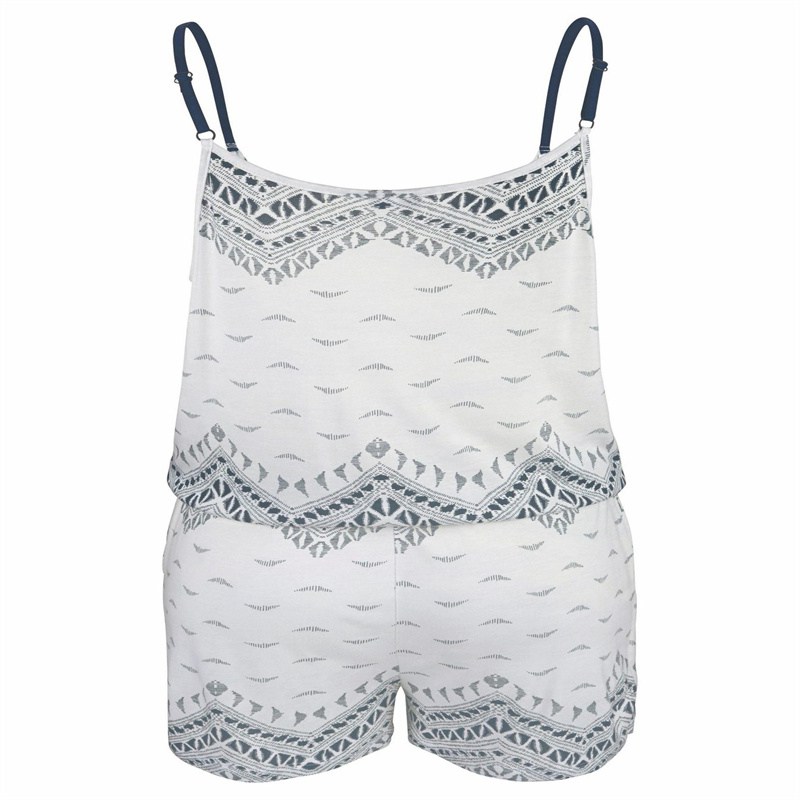 European and American New Women's Clothes Wave Print Adjusting Belt Elastic Waist Jumpsuit Women's Beach Casual Jumpsuit 1803 - Image 6